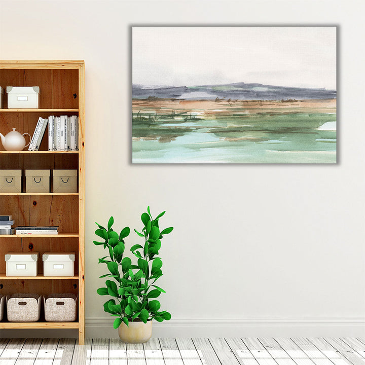 Serene Mountain View I - Canvas Print Wall Art Success