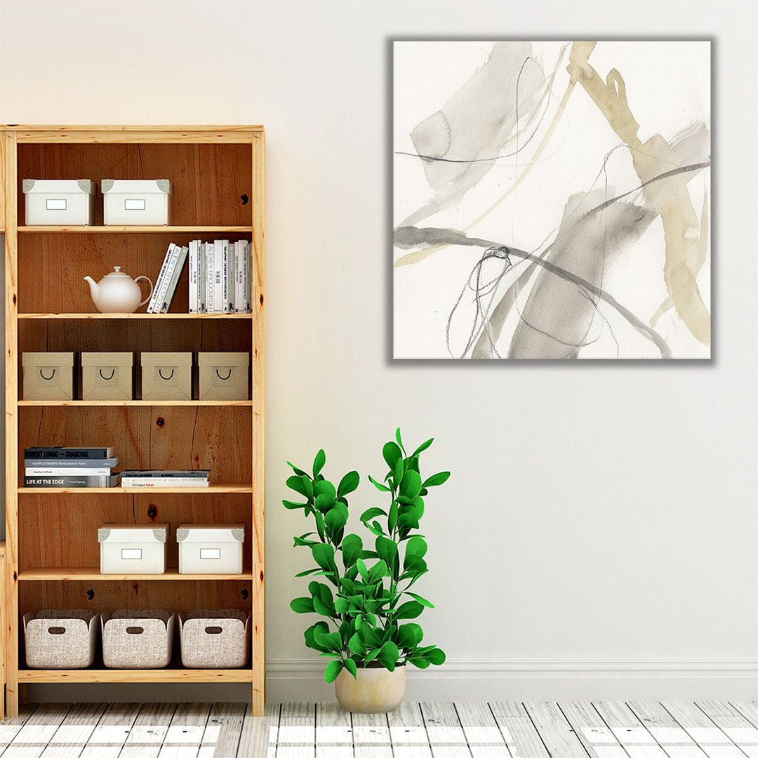 Neutral Momentum II - Canvas Print Wall Art