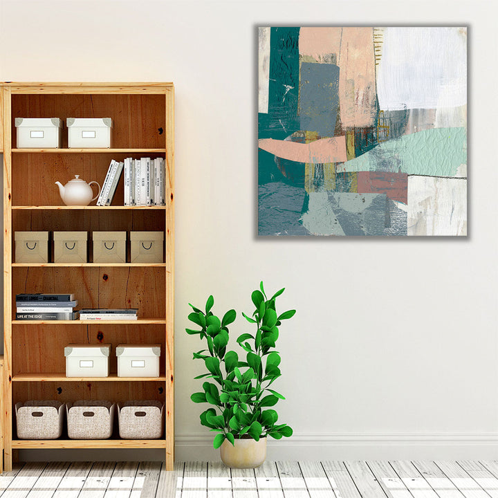 Pastel Collage I - Canvas Print Wall Art