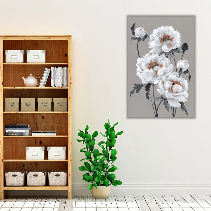 Peony Profusion I - Canvas Print Wall Art