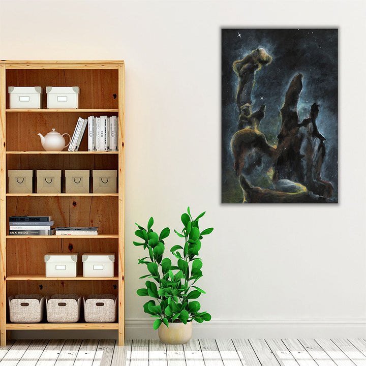 Distant Nebula IV - Canvas Print Wall Art