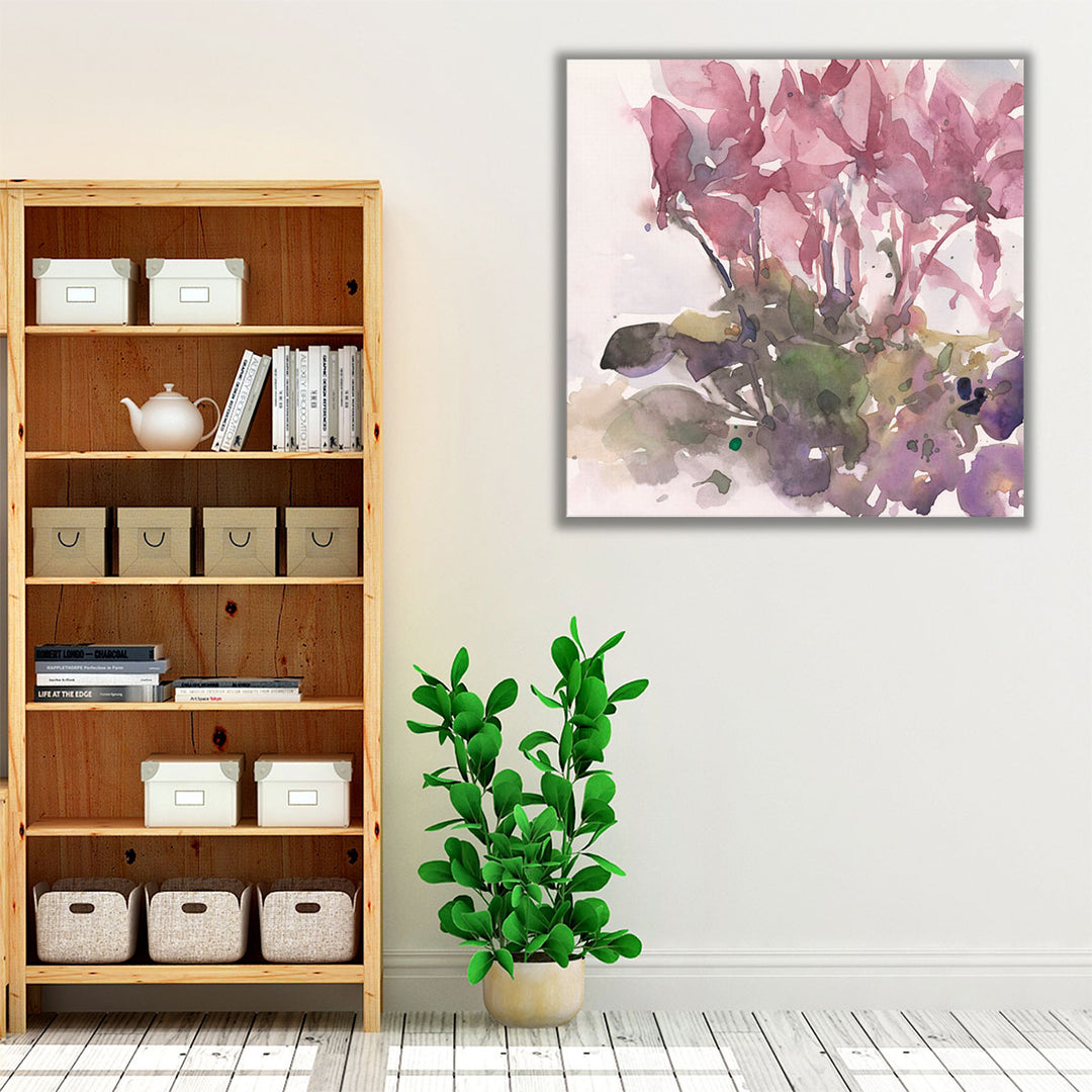 Fanciful Floral Moment II - Canvas Print Wall Art