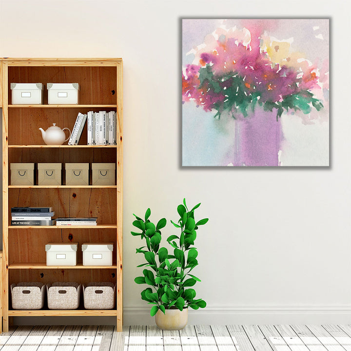 Floral Gathering II - Canvas Print Wall Art