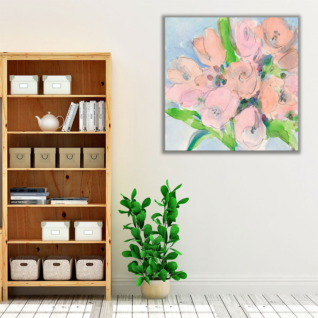 Tulip Bouquet I - Canvas Print Wall Art