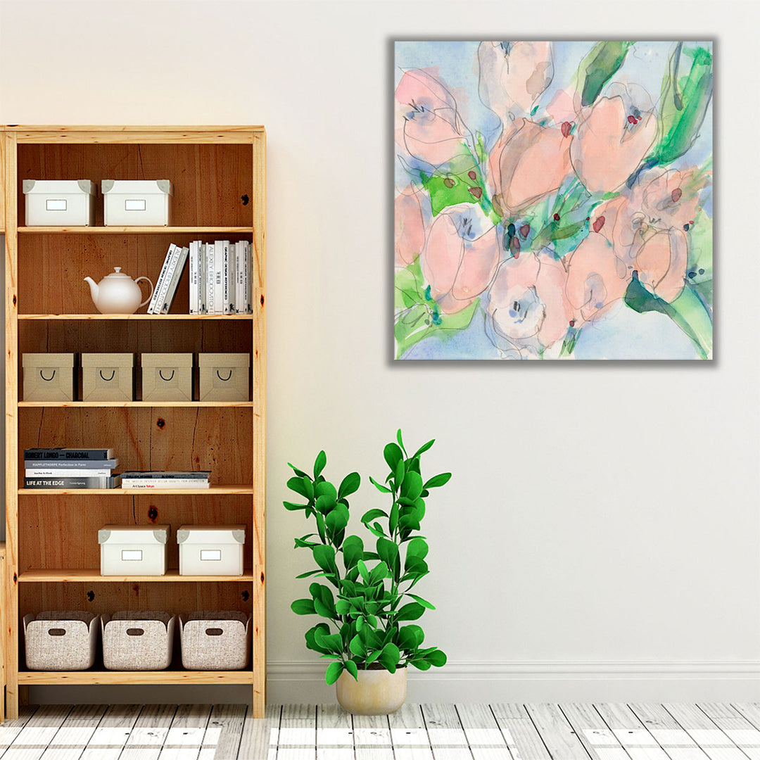 Tulip Bouquet II - Canvas Print Wall Art