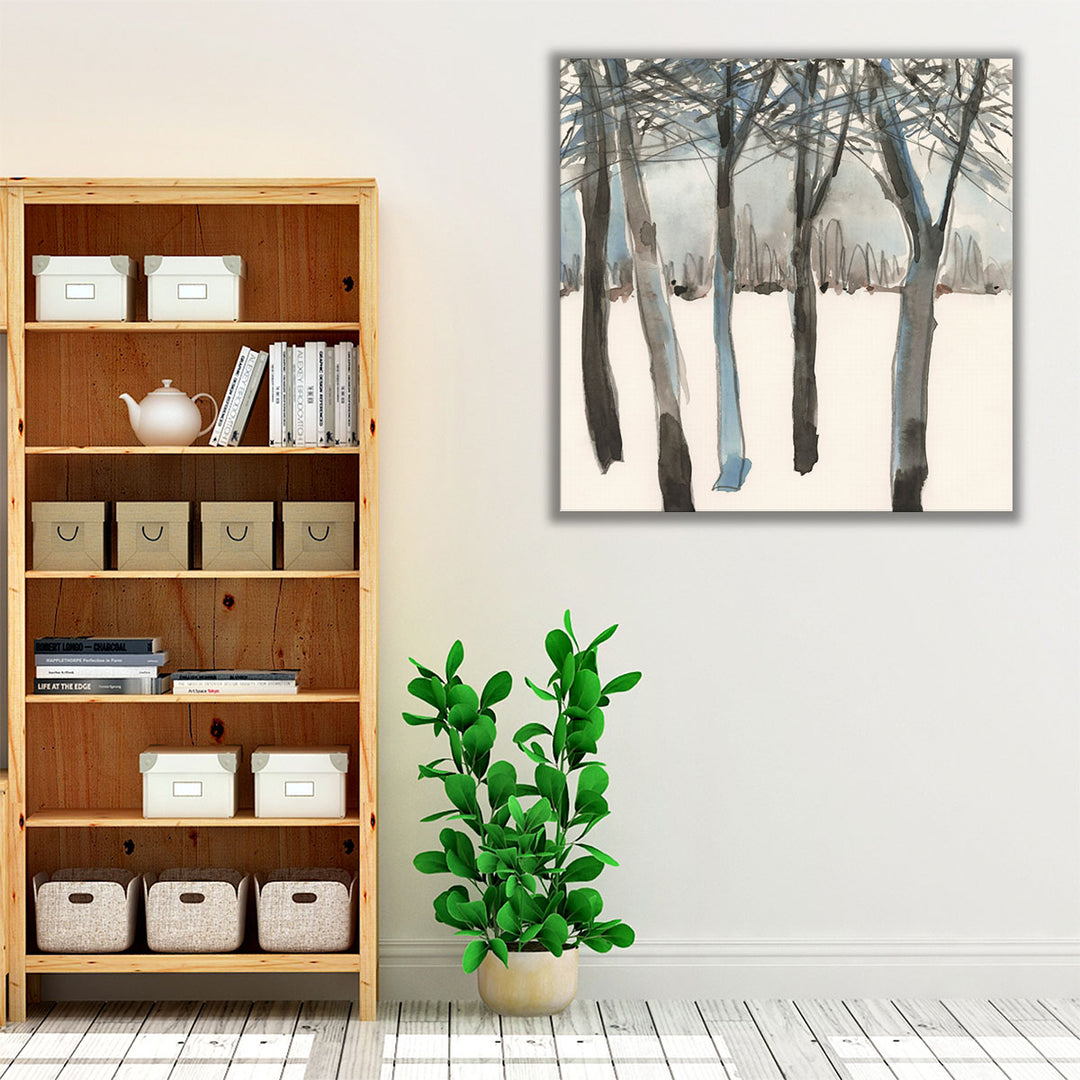 Winter Treeline I - Canvas Print Wall Art