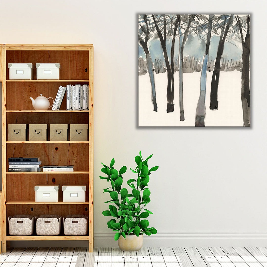 Winter Treeline II - Canvas Print Wall Art