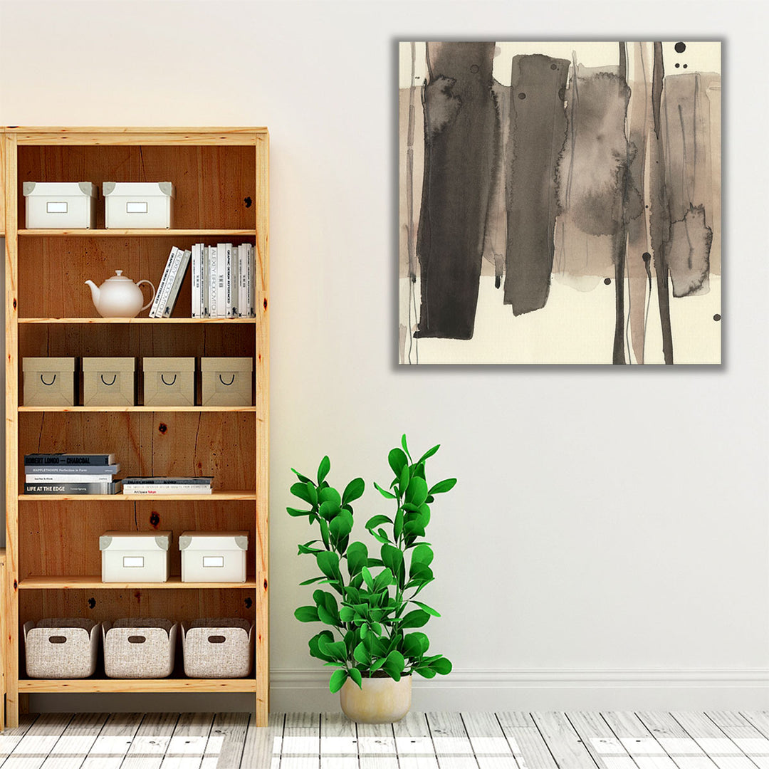 Wood Piling II - Canvas Print Wall Art