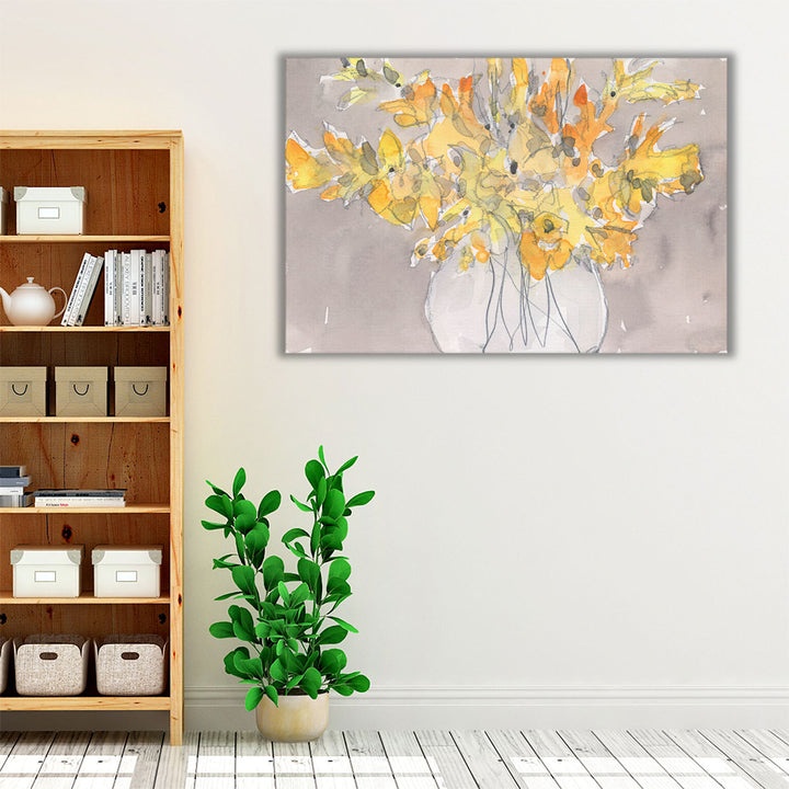 Day Dream Bouquet II - Canvas Print Wall Art