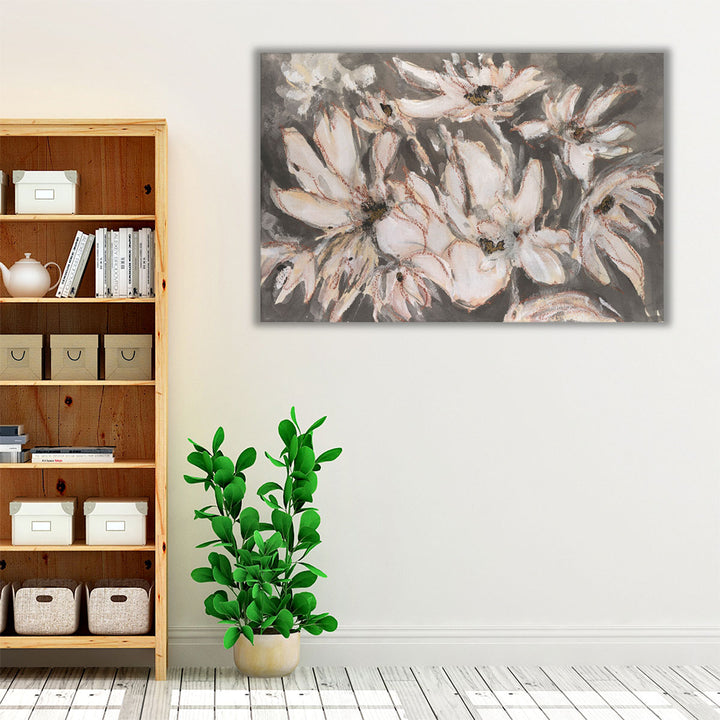 Embellished Magnolia I - Canvas Print Wall Art