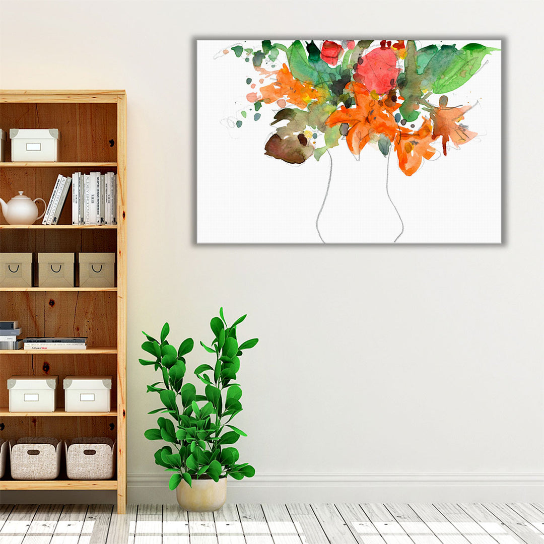 Expressive Bouquet I - Canvas Print Wall Art