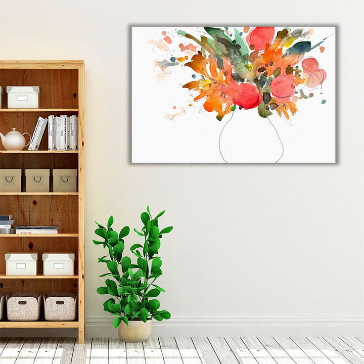 Expressive Bouquet II - Canvas Print Wall Art