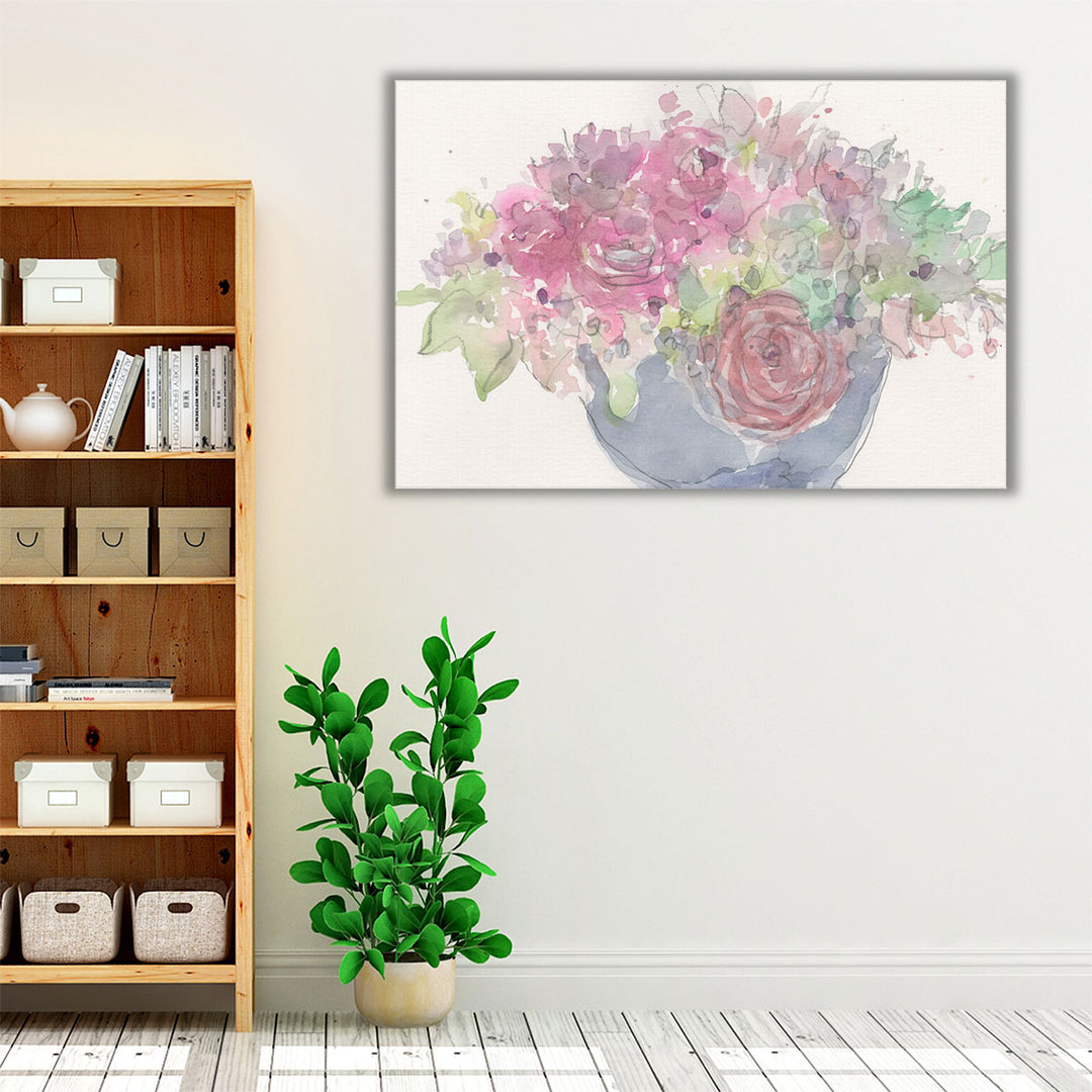 Floral Dreamy I - Canvas Print Wall Art