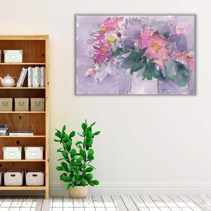 Floral Occasion I - Canvas Print Wall Art