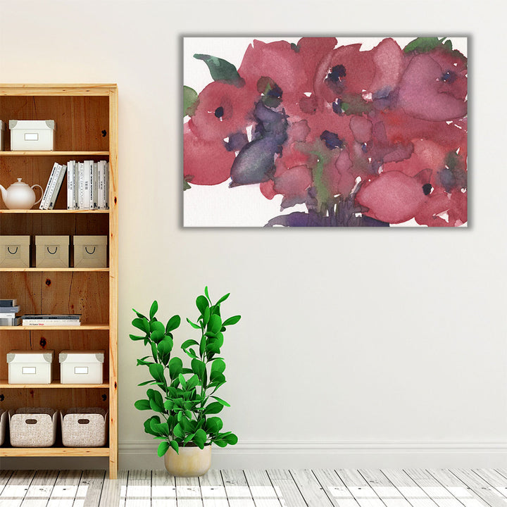 Floral Pretty I - Canvas Print Wall Art