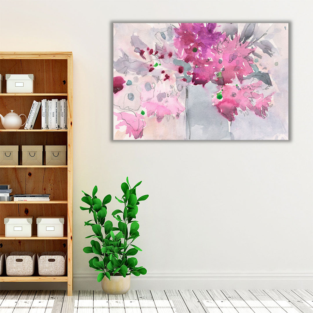 Floral Setting I - Canvas Print Wall Art