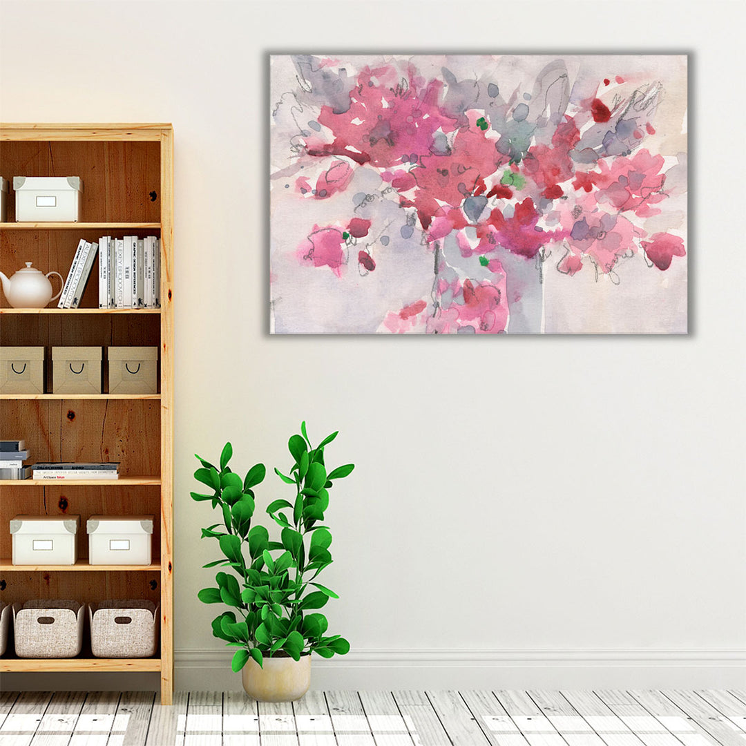 Floral Setting II - Canvas Print Wall Art