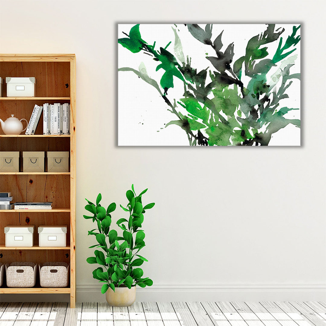 Just the Leaves I - Canvas Print Wall Art