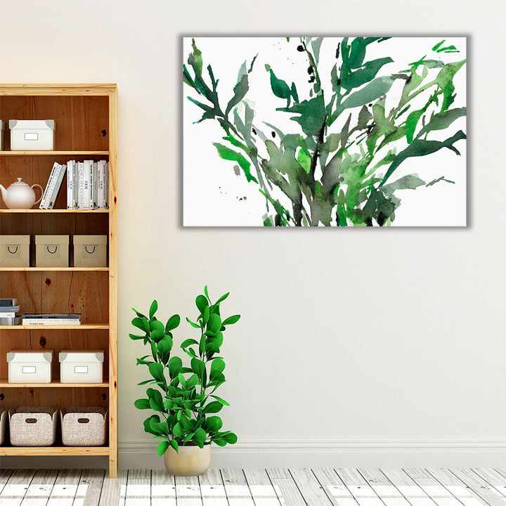 Just the Leaves II - Canvas Print Wall Art