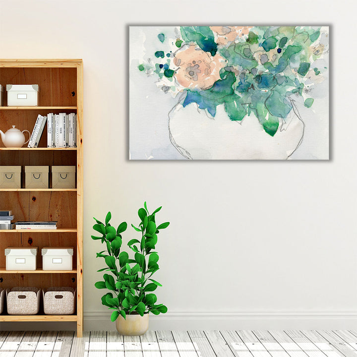 Pastel Arrangement I - Canvas Print Wall Art