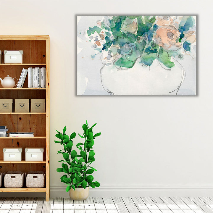 Pastel Arrangement II - Canvas Print Wall Art