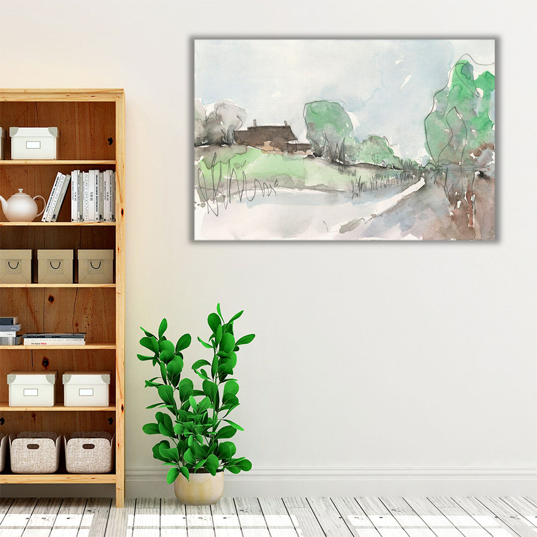 The Landscape Background I - Canvas Print Wall Art