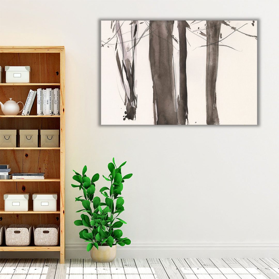 Under the Winter Tree I - Canvas Print Wall Art