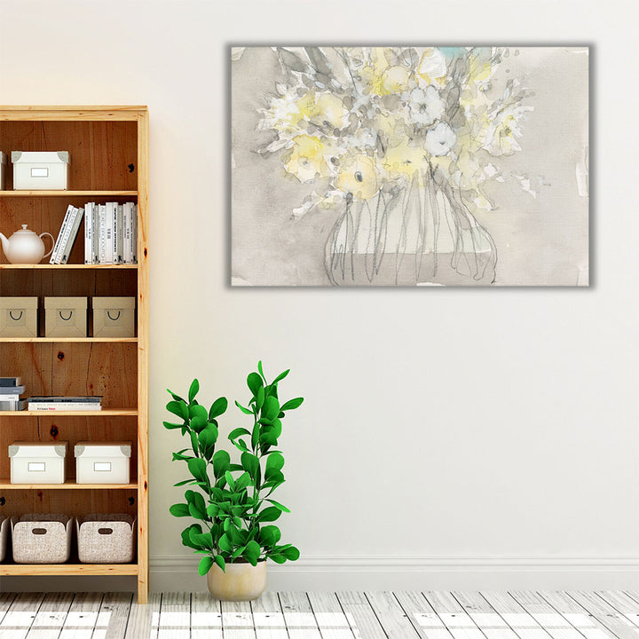 Vintage Blossoms II - Canvas Print Wall Art