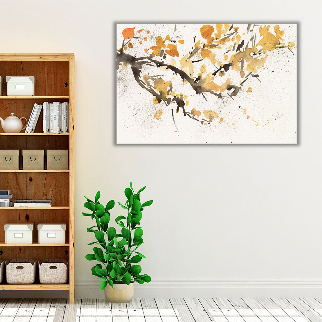 Watercolor Tree Branch I - Canvas Print Wall Art