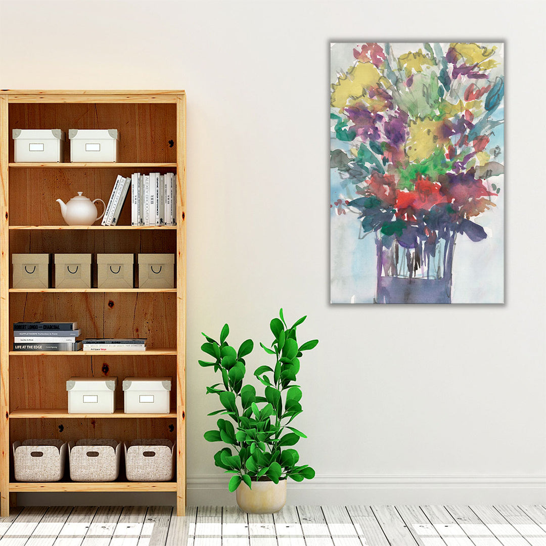 Garden Pieces I - Canvas Print Wall Art