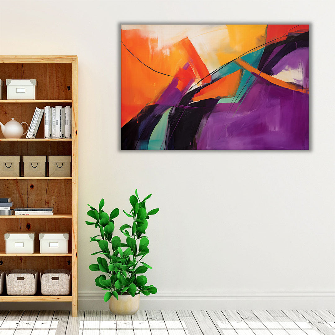 Vibrant Vision - Canvas Print Wall Art