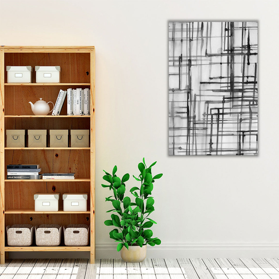 Line Meditation I - Canvas Print Wall Art