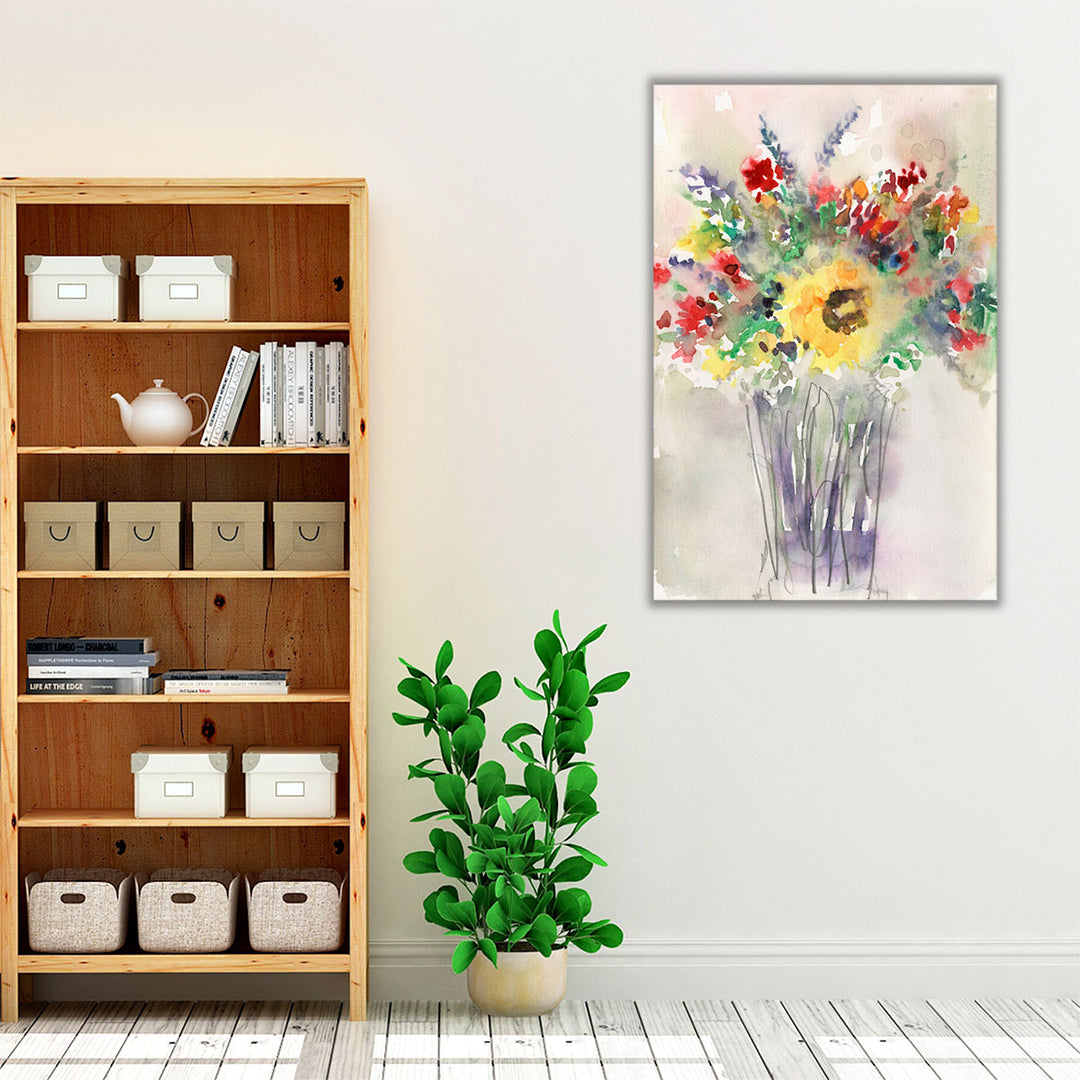 Fancy that Bouquet II - Canvas Print Wall Art