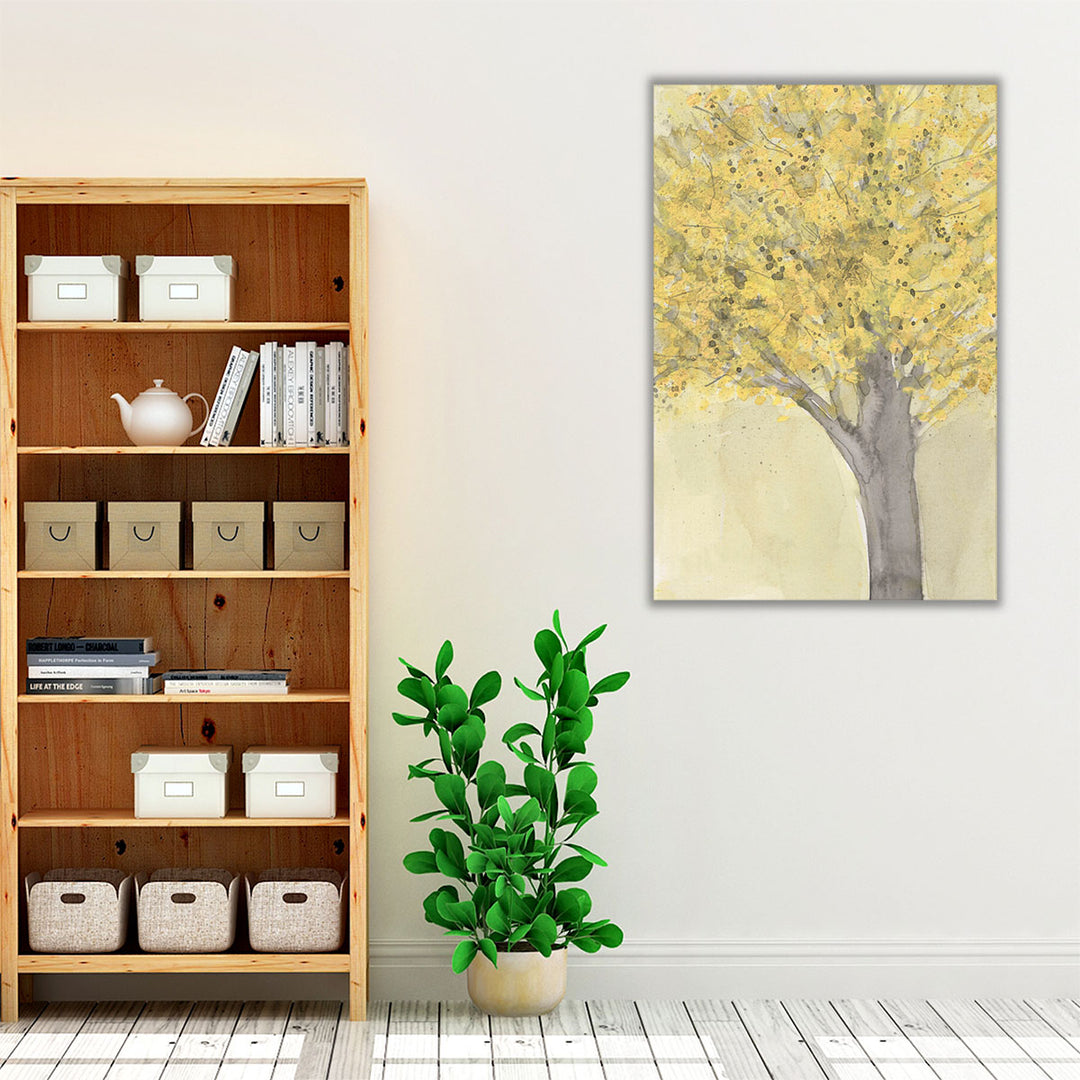 Yellow Autumn Moment II - Canvas Print Wall Art