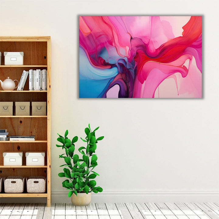 Paint Party Extravaganza - Canvas Print Wall Art