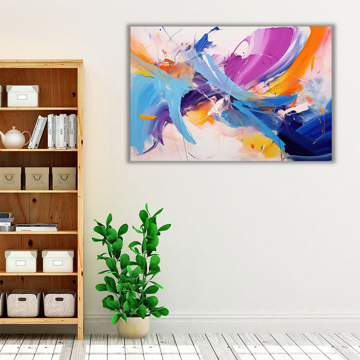 Energetic Express - Canvas Print Wall Art