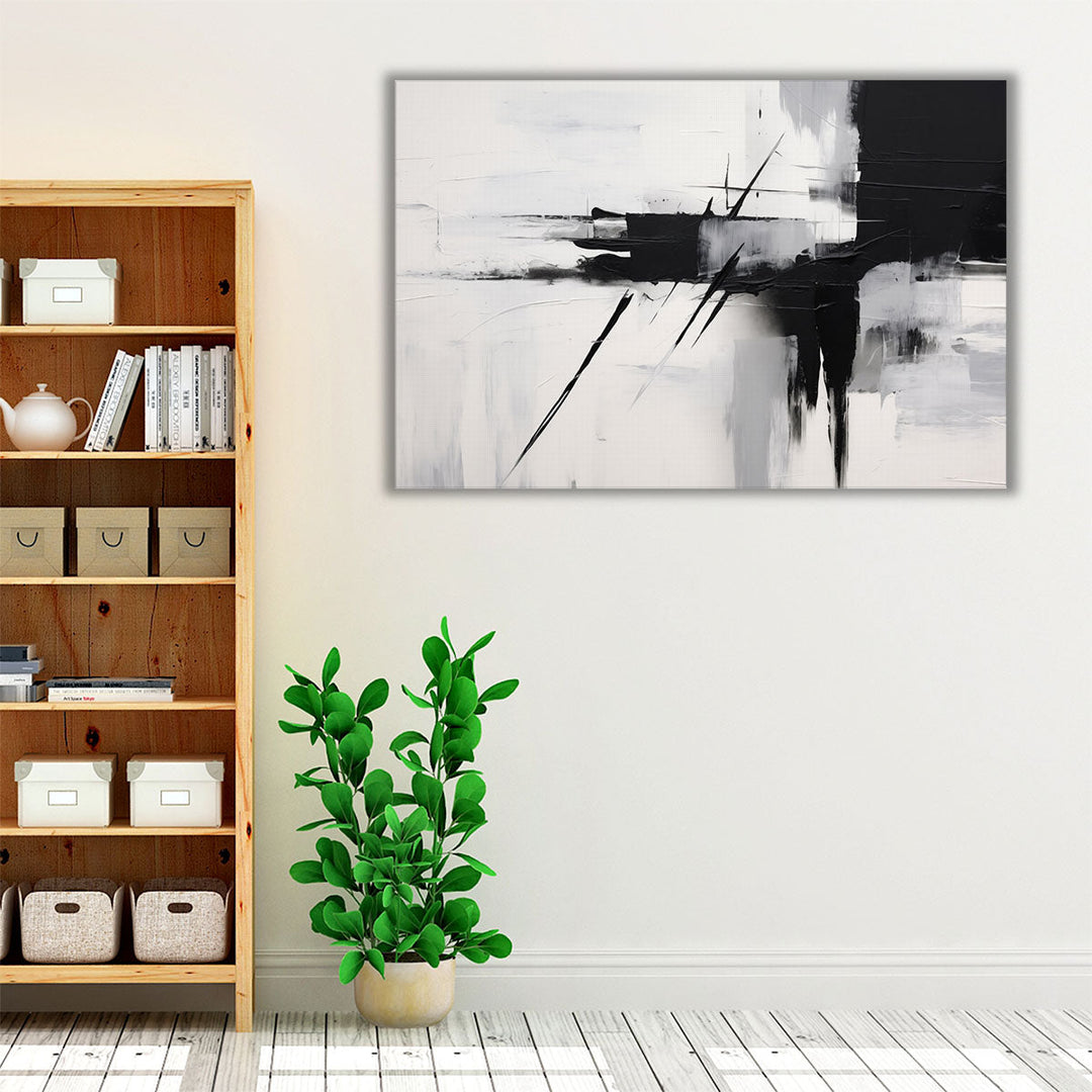 Black & White - Canvas Print Wall Art