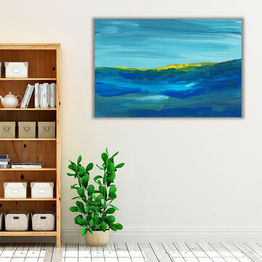 Abstract Landscape Wall Art - Canvas Print Wall Art