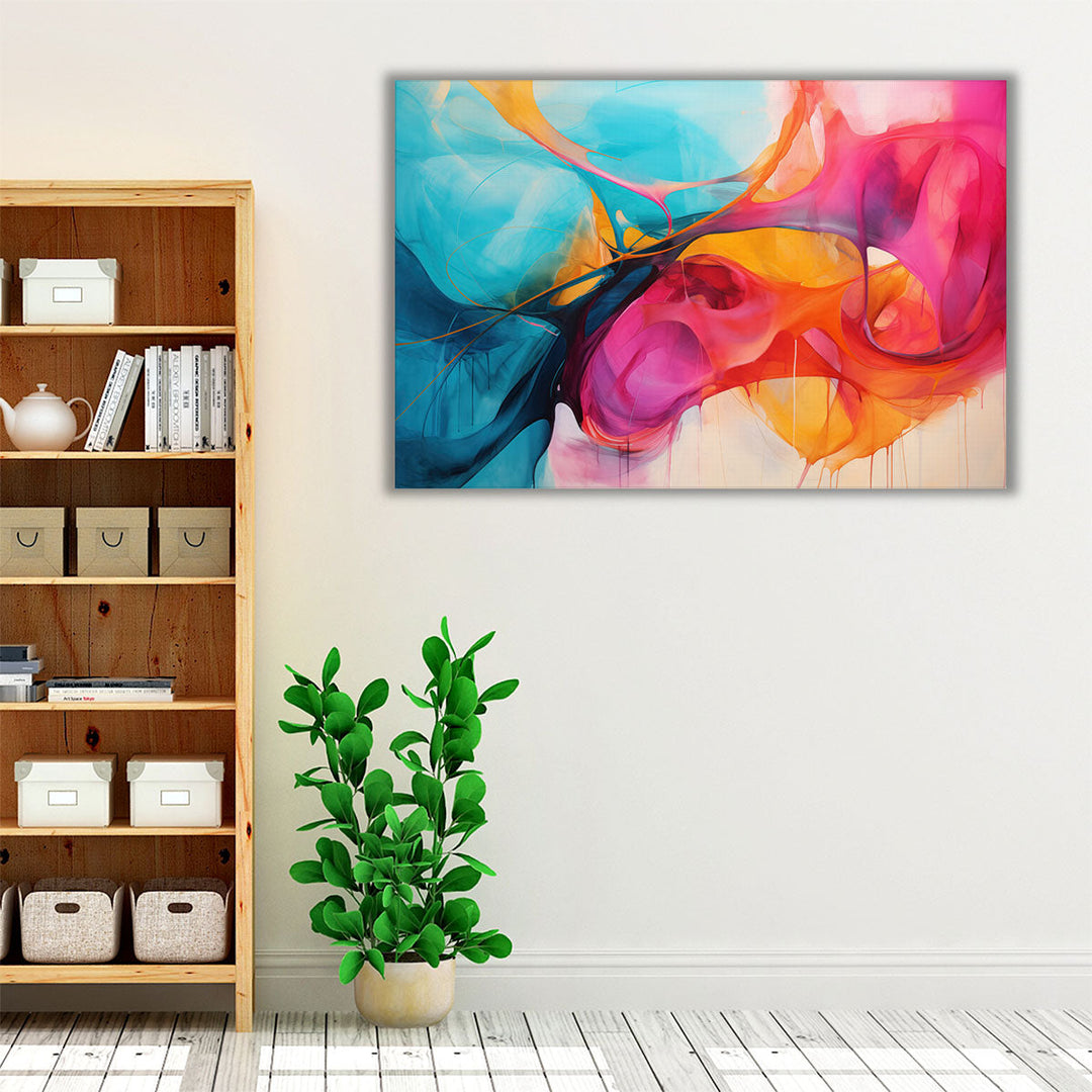 Colorful Chaos - Canvas Print Wall Art