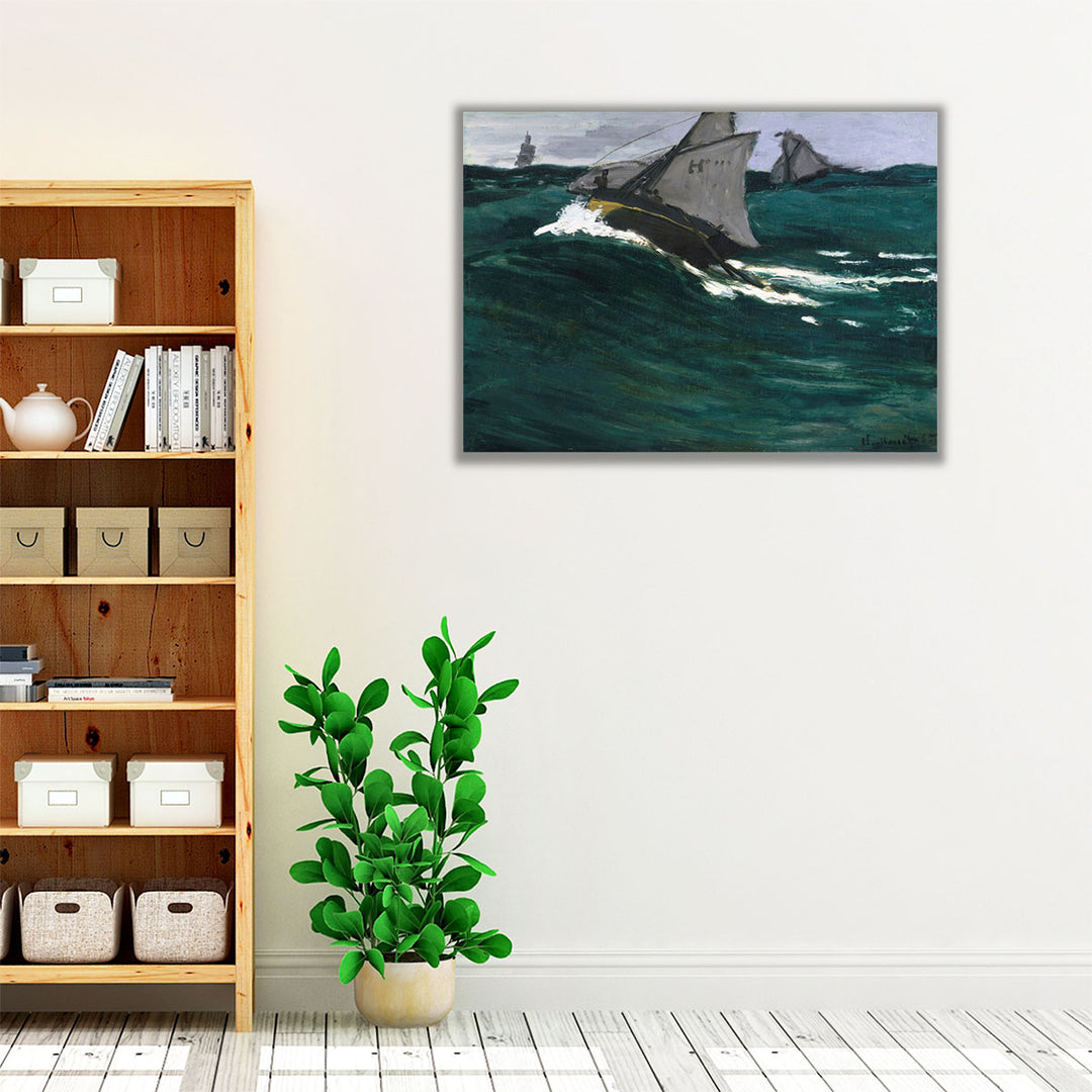 The Green Wave, 1866–1867 - Canvas Print Wall Art