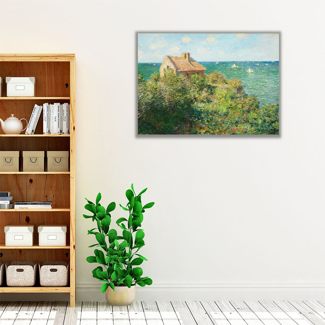 Fisherman's Cottage at Varengeville, 1882 - Canvas Print Wall Art
