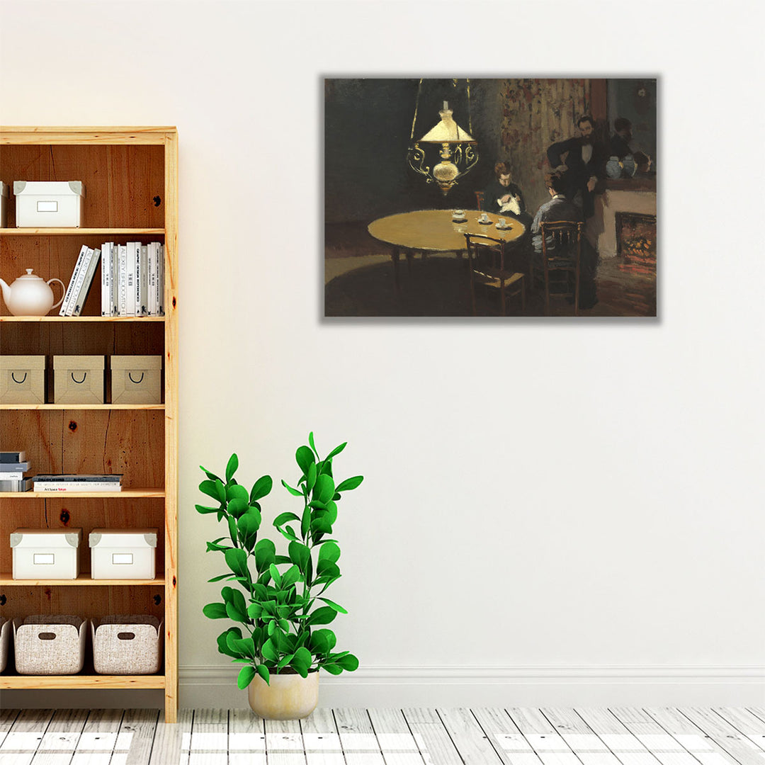 Interior, after Dinner, 1868-1869 - Canvas Print Wall Art