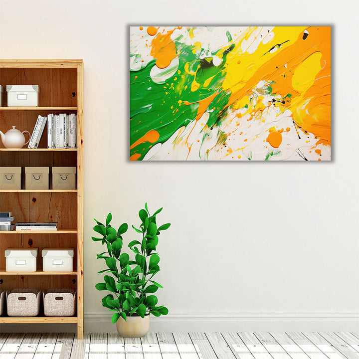 Energy Explosion - Canvas Print Wall Art