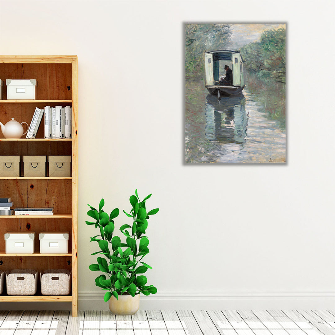 The Studio Boat, 1876 - Canvas Print Wall Art