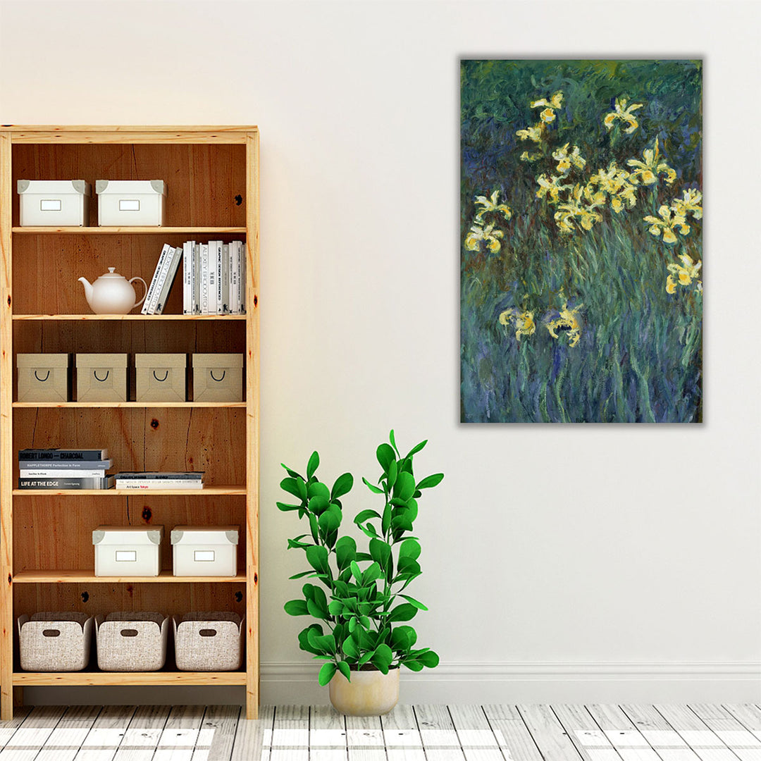 Yellow Irises, 1914 - Canvas Print Wall Art