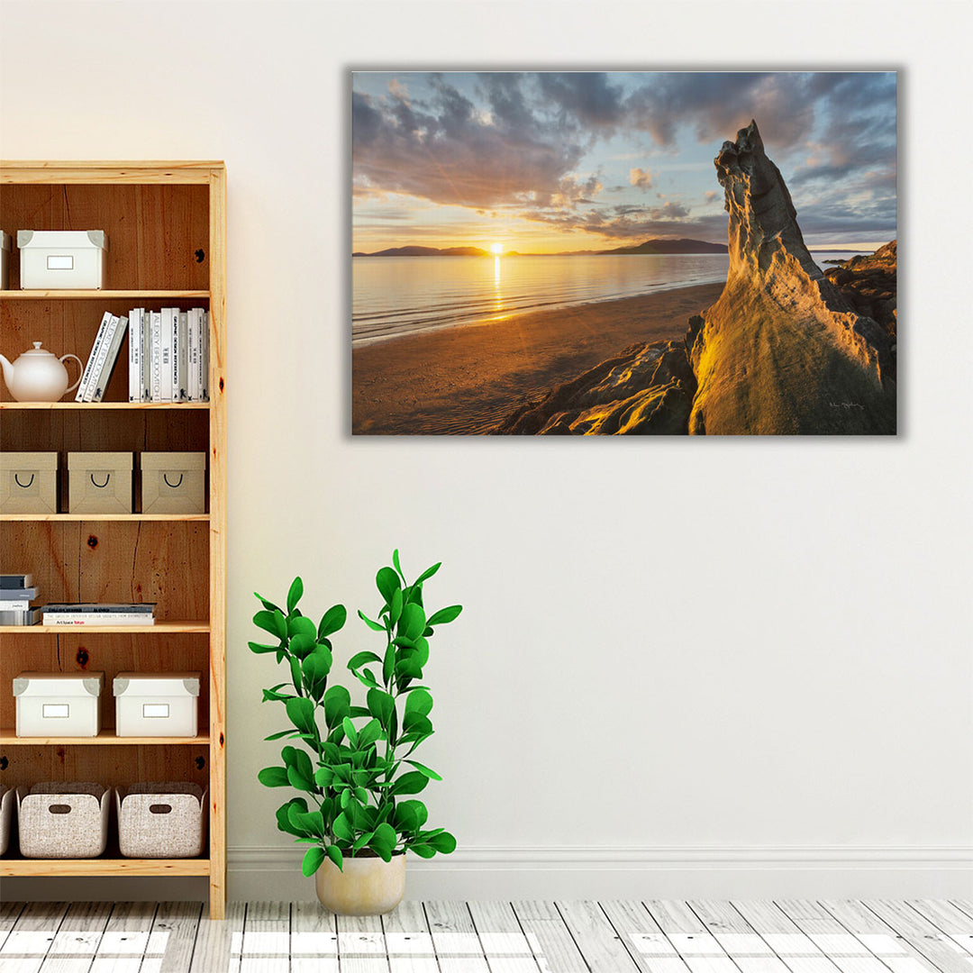 Samish Bay Sunset I - Canvas Print Wall Art