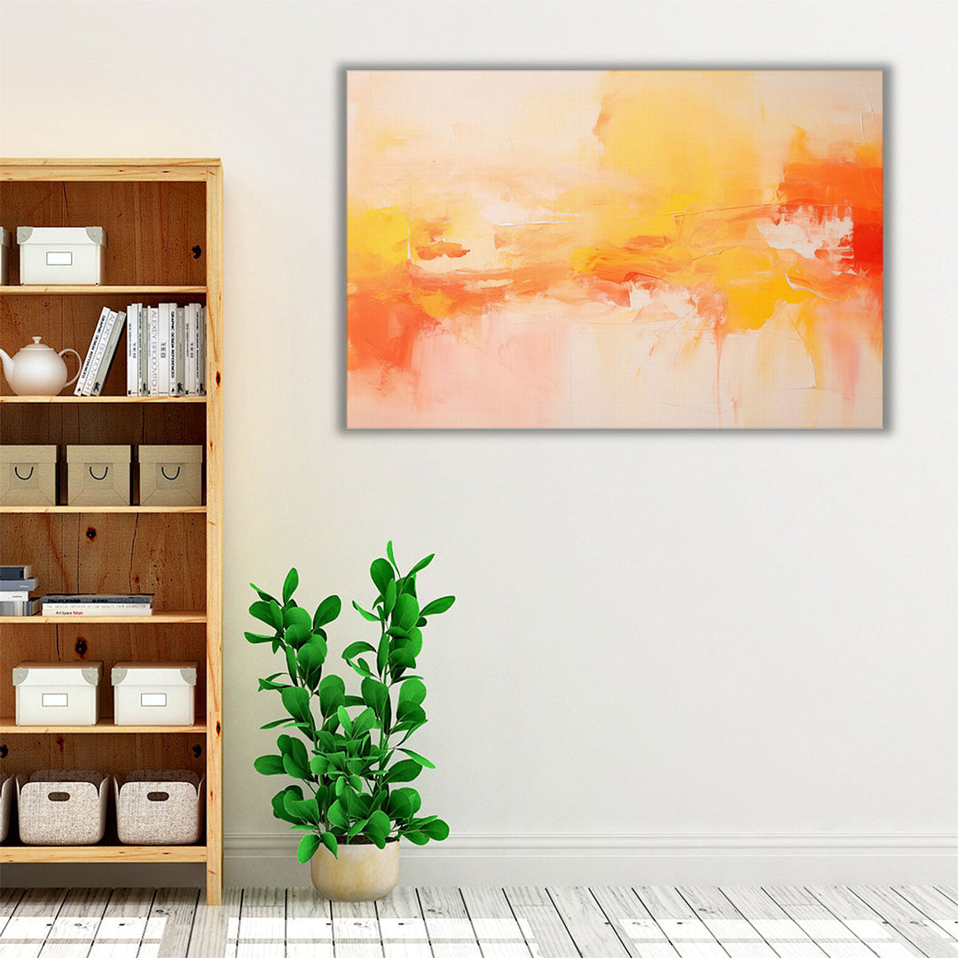 Golden Glow - Canvas Print Wall Art