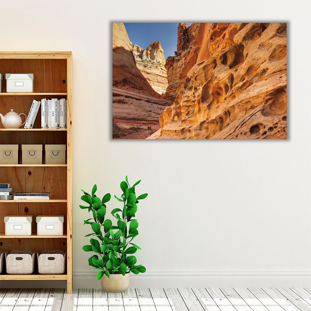 Crack Canyon I - Canvas Print Wall Art