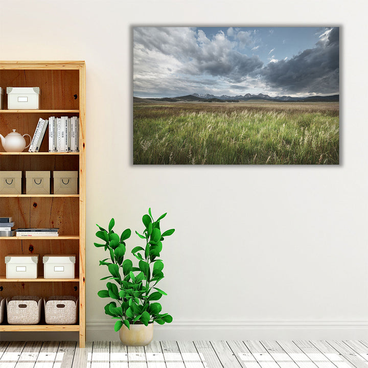 Sawtooth Mountains Idaho - Canvas Print Wall Art