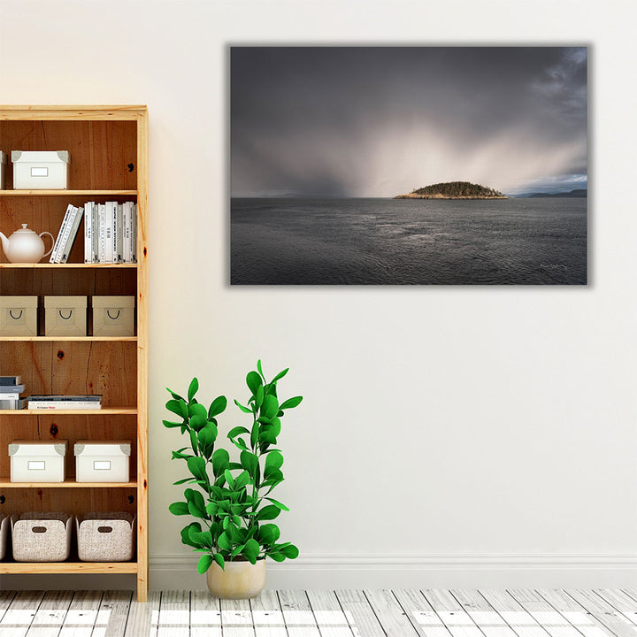 Deception Pass Island - Canvas Print Wall Art